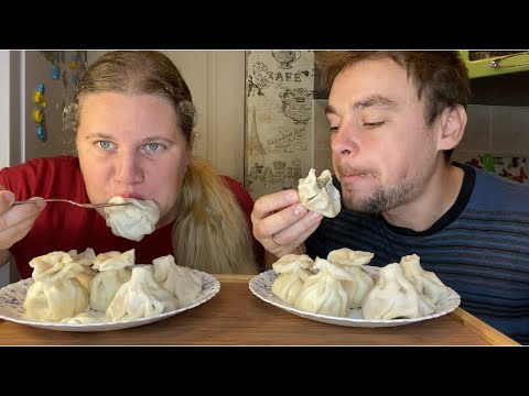 Видео: МУКБАНГ ХИНКАЛИ-сулугуни и мясные, вечером будет супер сладкий ужин 🍰🥧🍡#мукбанг