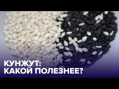 Видео: Какой КУНЖУТ лучше - ЧЕРНЫЙ или БЕЛЫЙ?