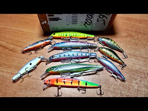 Видео: Подготовка к новому рыболовному сезону. Воблеры от Strike Pro, Countbass.