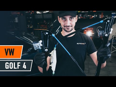 Видео: Как да сменим стъклоповдигач на VW GOLF 4 [AUTODOC УРОК]