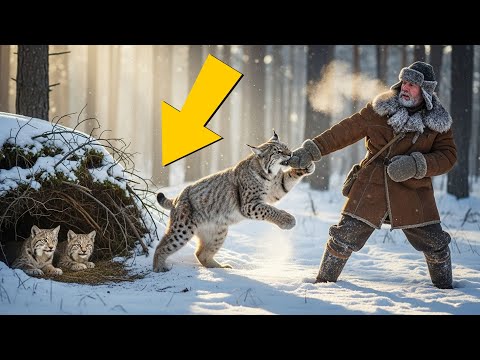 Видео: Он спас РЫСЬ из капкана… но не знал, зачем она вернётся через годы