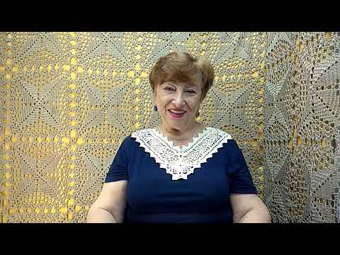 Видео: Кружевная вставка. Мастер-класс по вязанию крючком от О. С. Литвиной.