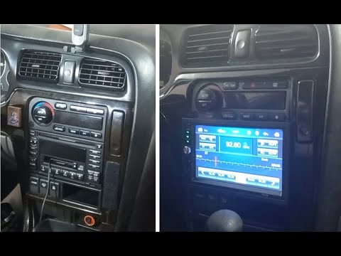 Видео: Subaru Outback 2003 Как снять магнитолу и установить новую 2DIN магнитола mp5 автомобильный плеер