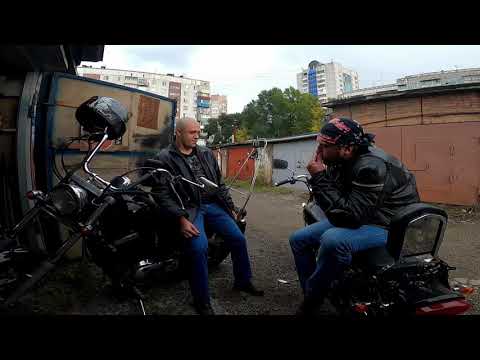 Видео: "Байкер без Шлема" Kawasaki Vulcan 400 и Kawasaki Vulcan 800