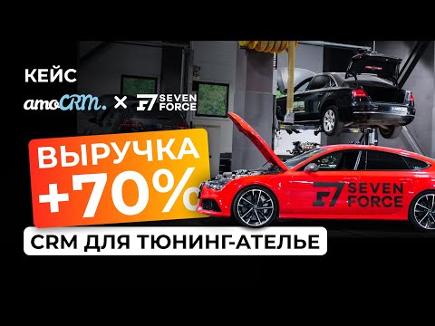 Видео: Выручка больше на 70%. CRM для автосервиса (тюнинг-ателье)