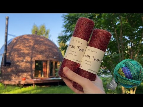 Видео: КТО покупает ШОППЕЛЬ, ТЮДОРОВСКАЯ пряжа, КРАБОВЫЙ процесс, КОСТЯНЫЕ спицы в деле, НОСКИ, СУМКА-УЗЕЛ