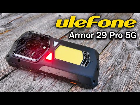 Видео: МОНСТР АВТОНОМНОСТИ С 120 Гц AMOLED! Ulefone Armor 29 Pro 5G — Обзор, характеристики и тест фонаря!