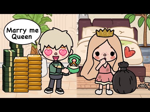 Видео: Миллиардер влюбился в бедную девушку 💖🥰 | История жизни Токи | Toca Boca