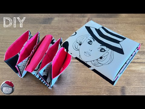 Видео: Как сделать визитницу-гармошку