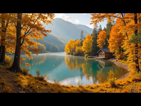 Видео: Размышления о золотой осени | Нежное фортепиано и природа для спокойной сосредоточенности