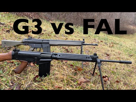 Видео: СРАЖЕНИЕ НА БОЕВЫХ ВИНТОВКАХ: G3 против FN FAL