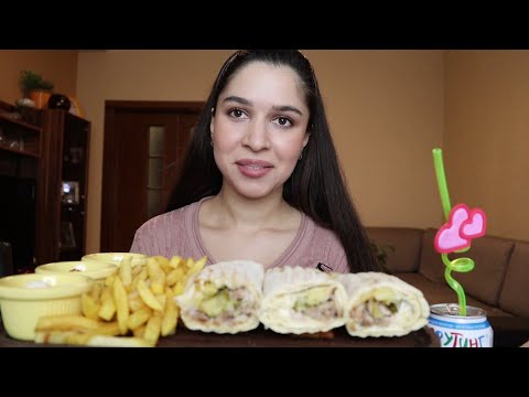 Видео: МУКБАНГ ШАУРМА/РАССКАЗ ТАКСИСТА #mukbang #asmr #AskFatima