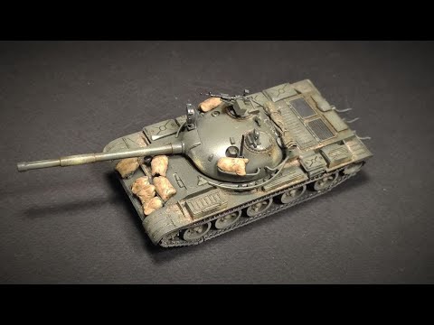 Видео: Т-62 "Моделист" 1/72 (Прямиком из Сирии)