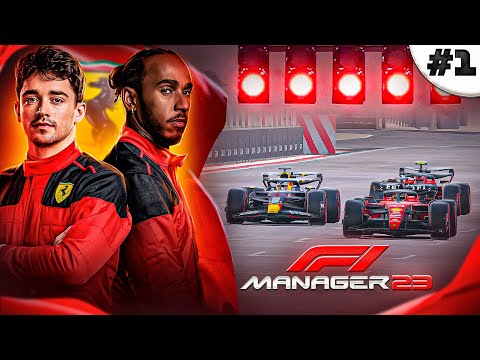 Видео: ХЭМИЛТОН В ФЕРРАРИ ПОД МОИМ РУКОВОДСТВОМ - F1 Manager 2023 #1