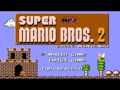 Видео: МП3 Super Mario Bros. 2 (J) FDS версия попытка №5 (6-ой мир). - Начало 17:15 по МСК.