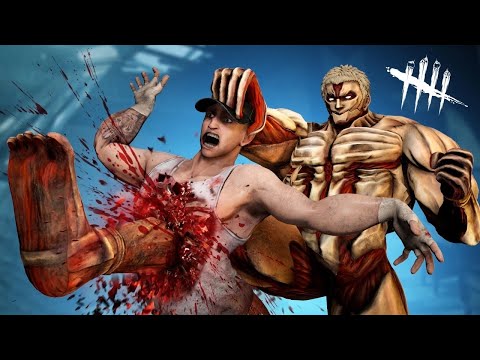 Видео: АТАКА ТИТАНОВ ВОРВАЛАСЬ В ДБД! - Dead by Daylight!