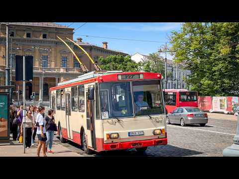 Видео: Троллейбусы в Вильнюсе, Литва 🇱🇹 | 2024