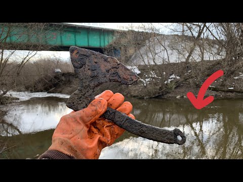 Видео: Вот Это Находки на Поисковый Магнит, не ожидал найти это в речке