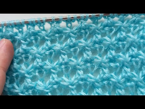 Видео: 🔥ТАКОЙ Я ЕЩЕ НЕ ВЯЗАЛА👍ВЕЛИКОЛЕПНЫЙ АЖУРНЫЙ УЗОР. Узор спицами