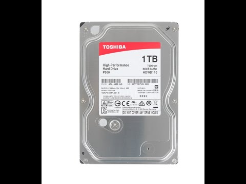 Видео: Обзор HDD диска Toshiba P300 на 1ТБ