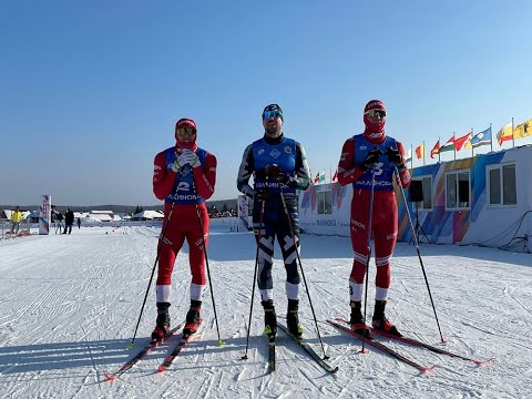 Видео: Победа Сергея Устюгова на чемпионских высотах в спринте