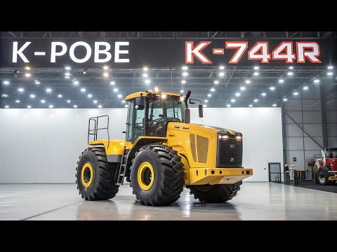 Видео: «Мощный и Невероятно Манёвренный: Обзор Кировец К-744Р»