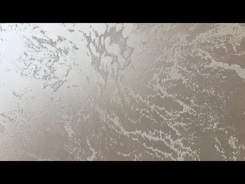 Видео: Неповторимый узор в технике Сахара. Декорирование комнаты. Декоративная краска Feida, Sand Farba.