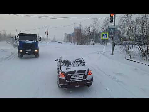 Видео: Сургут Салехард аварии мороз  (часть первая )