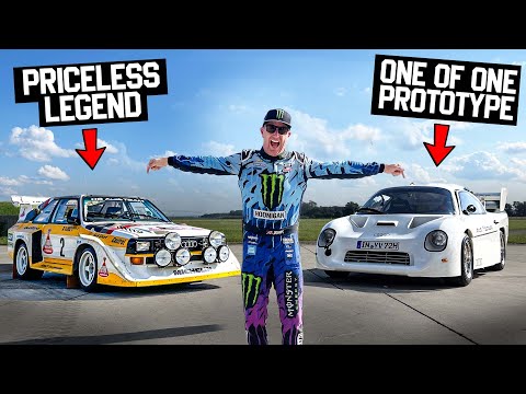 Видео: Кен Блок забирает легендарные раллийные машины из секретного хранилища Audi