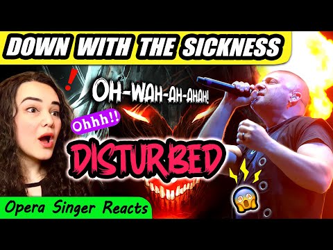 Видео: Оперная певица отреагировала на Disturbed - Down With The Sickness [официальный видеоклип]