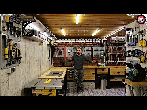 Видео: Мастерская из контейнера, завершение сезона.