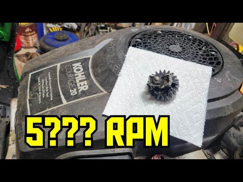 Видео: Kohler Courage Governor Удалить 21 л.с. 20 л.с. 19 л.с.