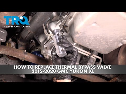 Видео: Как заменить тепловой перепускной клапан на GMC Yukon XL 2015-2020 годов