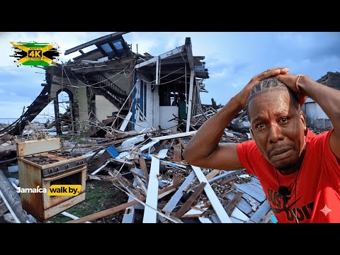 Видео: ✓Город Блэк-Ривер полностью разрушен после урагана Мелисса, обрушившегося на Ямайку 🇯🇲 (часть 2)