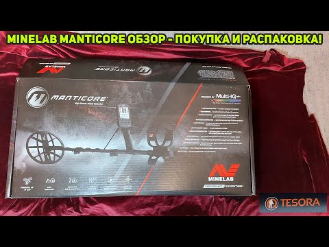 Видео: Minelab Manticore обзор - покупка и распаковка!