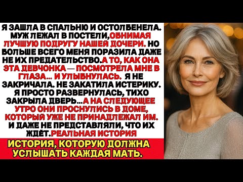 Видео: Я ПЛАКАЛ, ЧИТАЯ!Я застала мужа с подругой дочери. Но хуже всего была её улыбка…