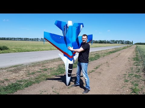 Видео: РЕАКТИВНЫЙ самолет СУ - 27 с одним двигателем 2 серия