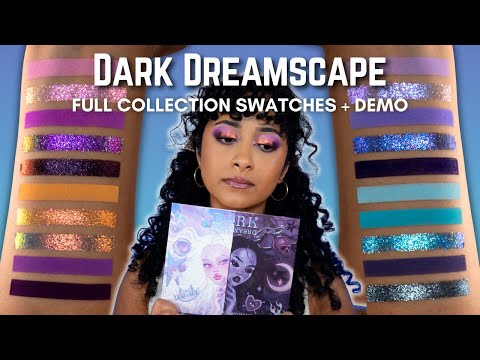 Видео: Полная коллекция Bella Beaute Bar Dark Dreamscape | Образцы, образы, подробные комментарии
