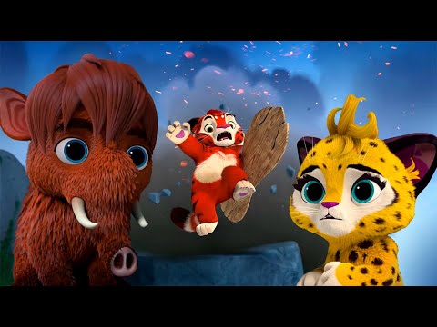 Видео: 🐾 Лео и Тиг 🐾 – Серия 72 – Скала предков | Мультик для детей про животных