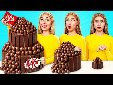 Видео: Большая, Средняя или Маленькая Тарелка Челлендж | Умные Гаджеты или Лайфхаки от Multi DO Challenge