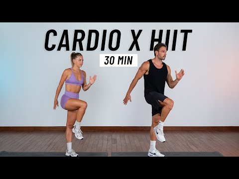 Видео: 30-минутная жиросжигающая кардио HIIT-тренировка дома (без оборудования)