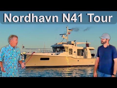 Видео: Траулерный тур NORDHAVN 41 - TrawlAboard, серия 18