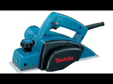 Видео: Электрорубанок Makita 1902.Обзор.