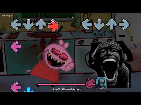 Видео: Мем FNF 67 KID против Peppa All Sings Bacon song | Ремикс мема с phonk-песней fnf 67 — Friday Nig...