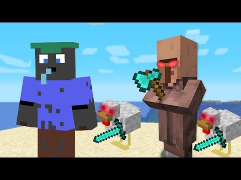 Видео: Minecraft, НО ВСЕКИ МОБ Е АГРЕСИВЕН!! Minecraft Challenge