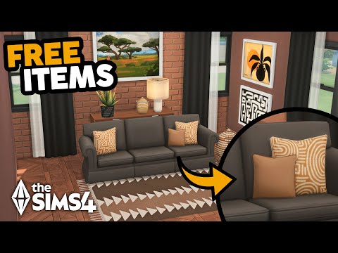 Видео: *БЕСПЛАТНЫЕ* предметы и исправления ошибок для Sims 4!