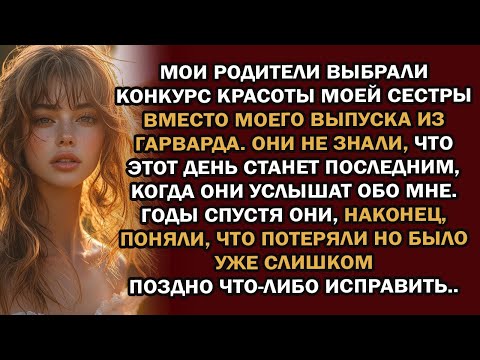 Видео: Мои родители пропустили мою церемонию выпуска из Гарварда, чтобы пойти на конкурс красоты моей с
