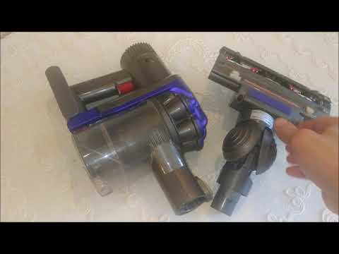 Видео: Ремонт моторизированной щётки Dyson DC35