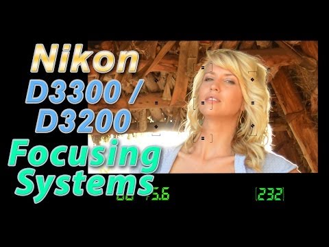Видео: Учебное пособие по фокусировке на Nikon D3300 / D3200 | Видеоурок по фокусировке