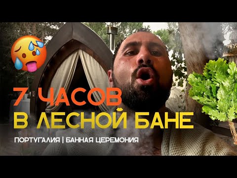 Видео: Банная церемония в португальском лесу: 7 часов парения, холода и катарсиса
